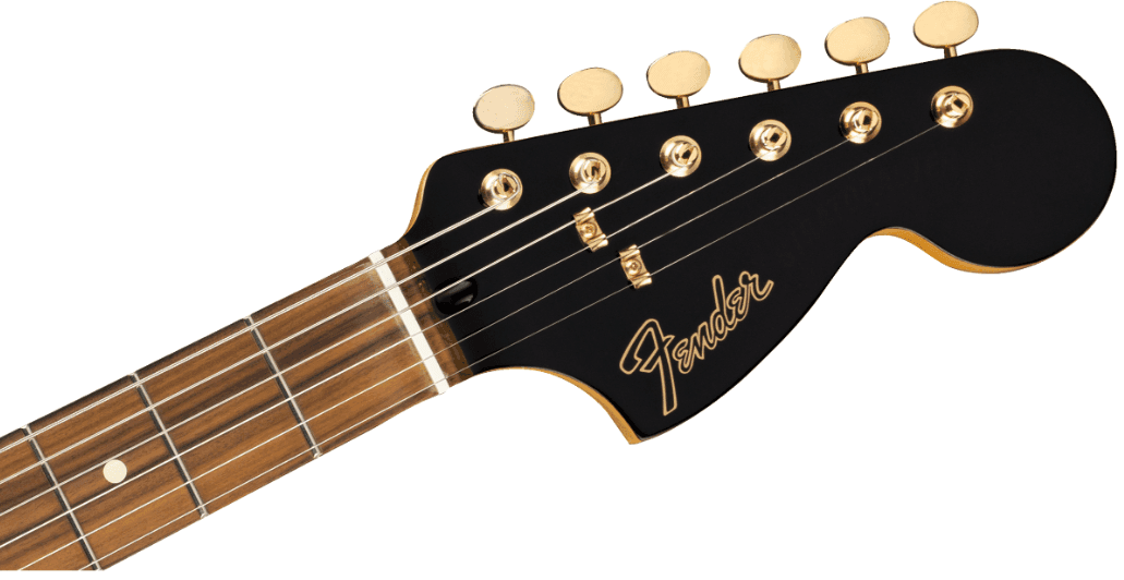 Guitarra Electrica Fender Mahogany Blacktop Stratocaster®, Pau Ferro Fingerboard, Black with Gold Hardware 0147901506 Limited Edition 5