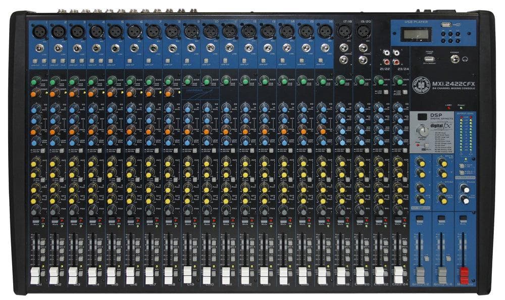Mezclador Analogo Topp Pro Mxi.2422cfx