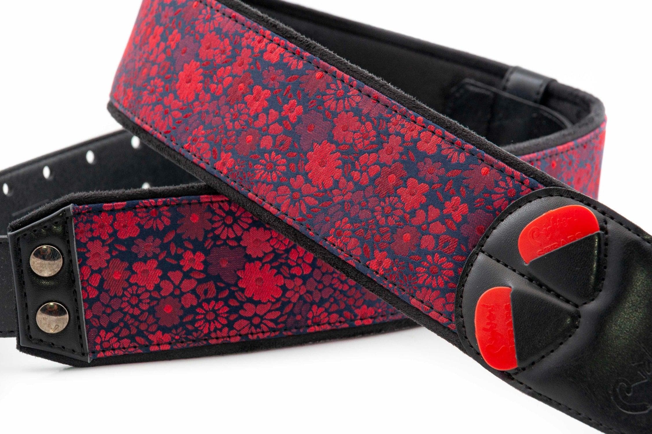 Correa Righton Guitarra Electrica Daisy Roja 4