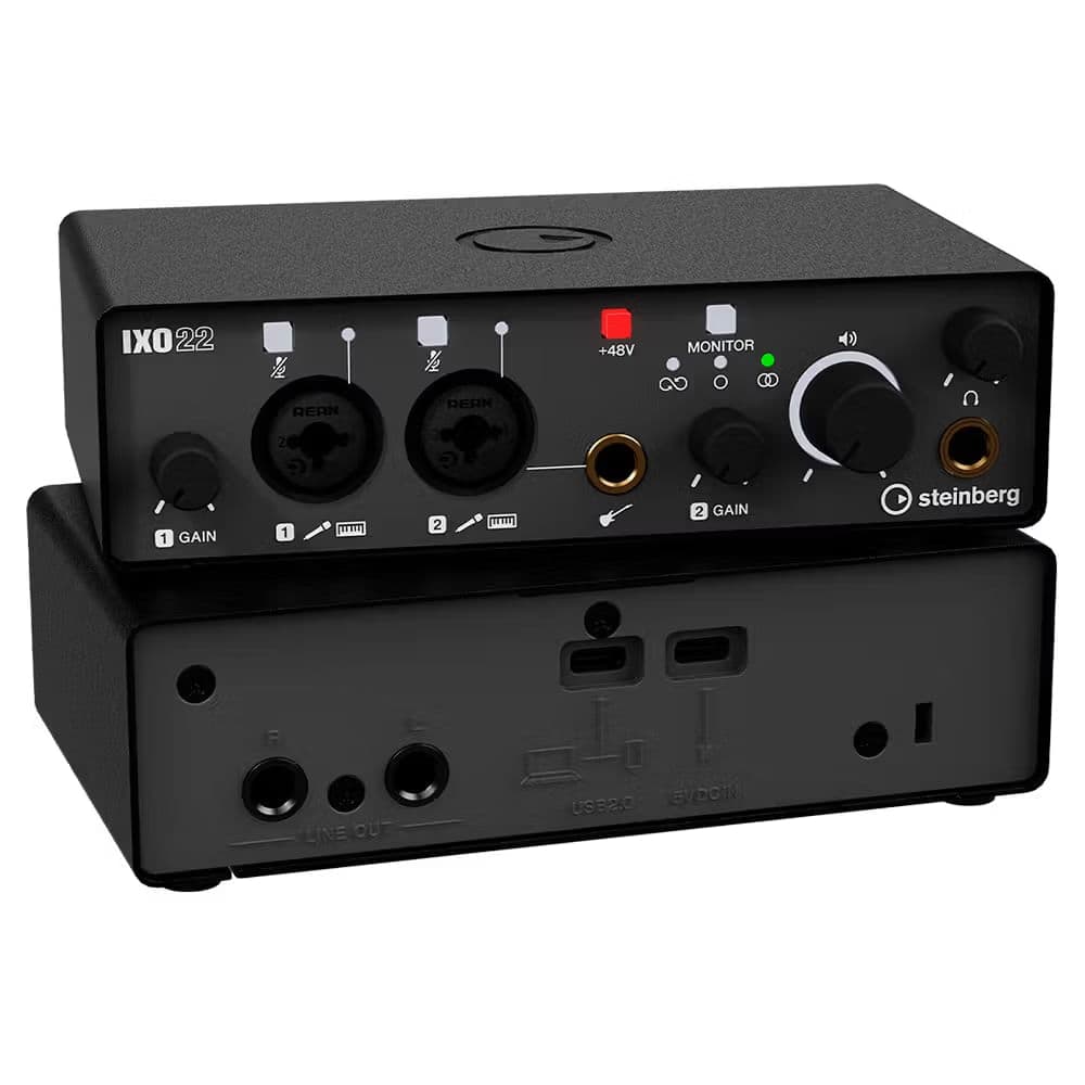 INTERFAZ DE AUDIO STEINBERG IXO22 NEGRO 5