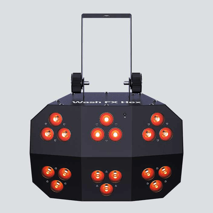 LUMINARIA EFECTO WASHFXHEX CHAUVET RGBAW+UV