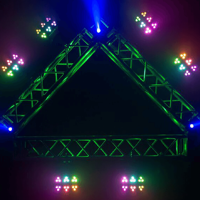 LUMINARIA EFECTO WASHFXHEX CHAUVET RGBAW+UV 3