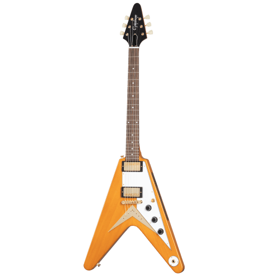 Guitarra Electrica Epiphone Korina Fly V IGCKFVWANAGH1