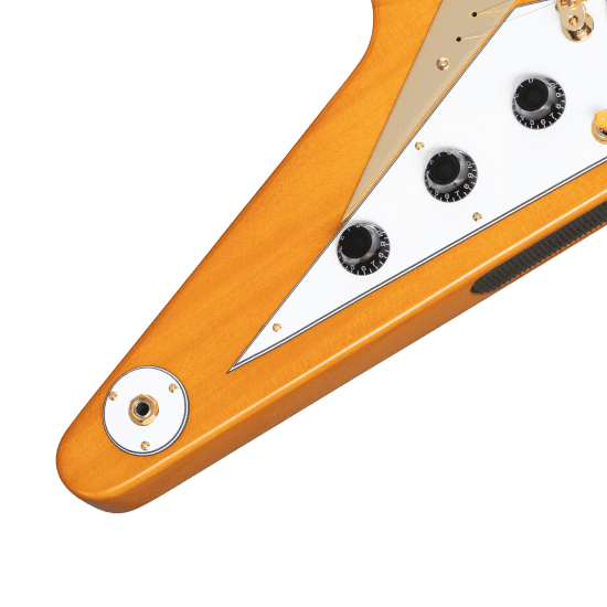 Guitarra Electrica Epiphone Korina Fly V IGCKFVWANAGH1 12