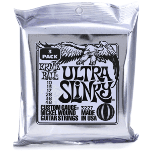 Encordado Ernie Ball Guitarra Electrica Pack 3 10-48 3227