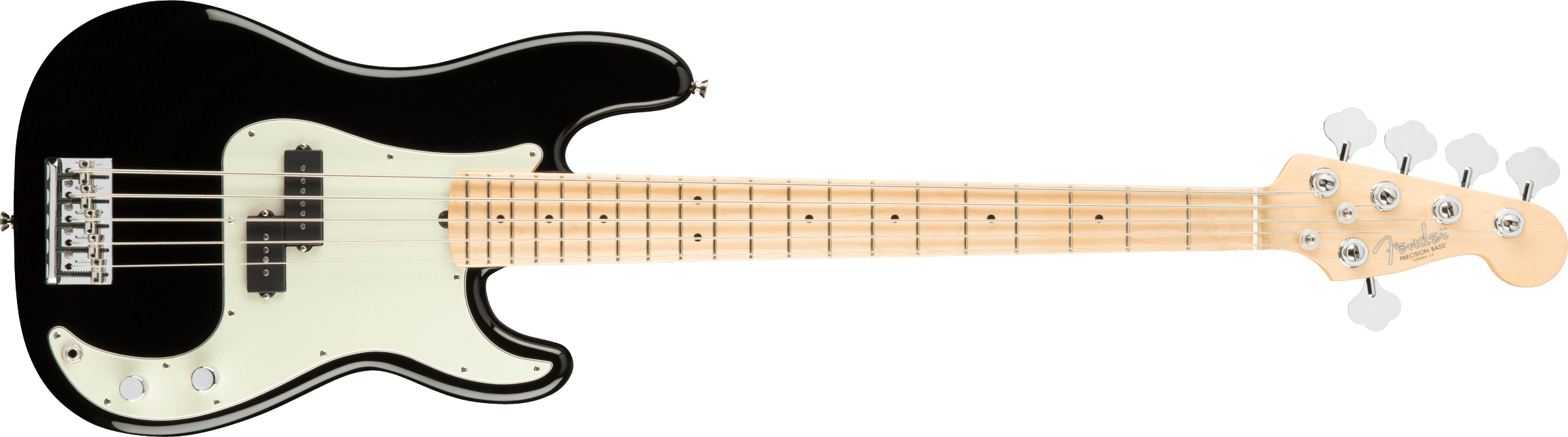 Bajo Electrico Fender American Pro Precision Bass® V, diapasón de arce, negro 0194652706