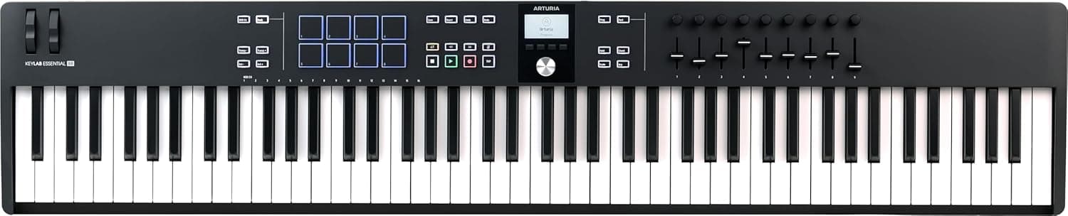 Controlador Arturia Keylab Essential 88 Black 231542