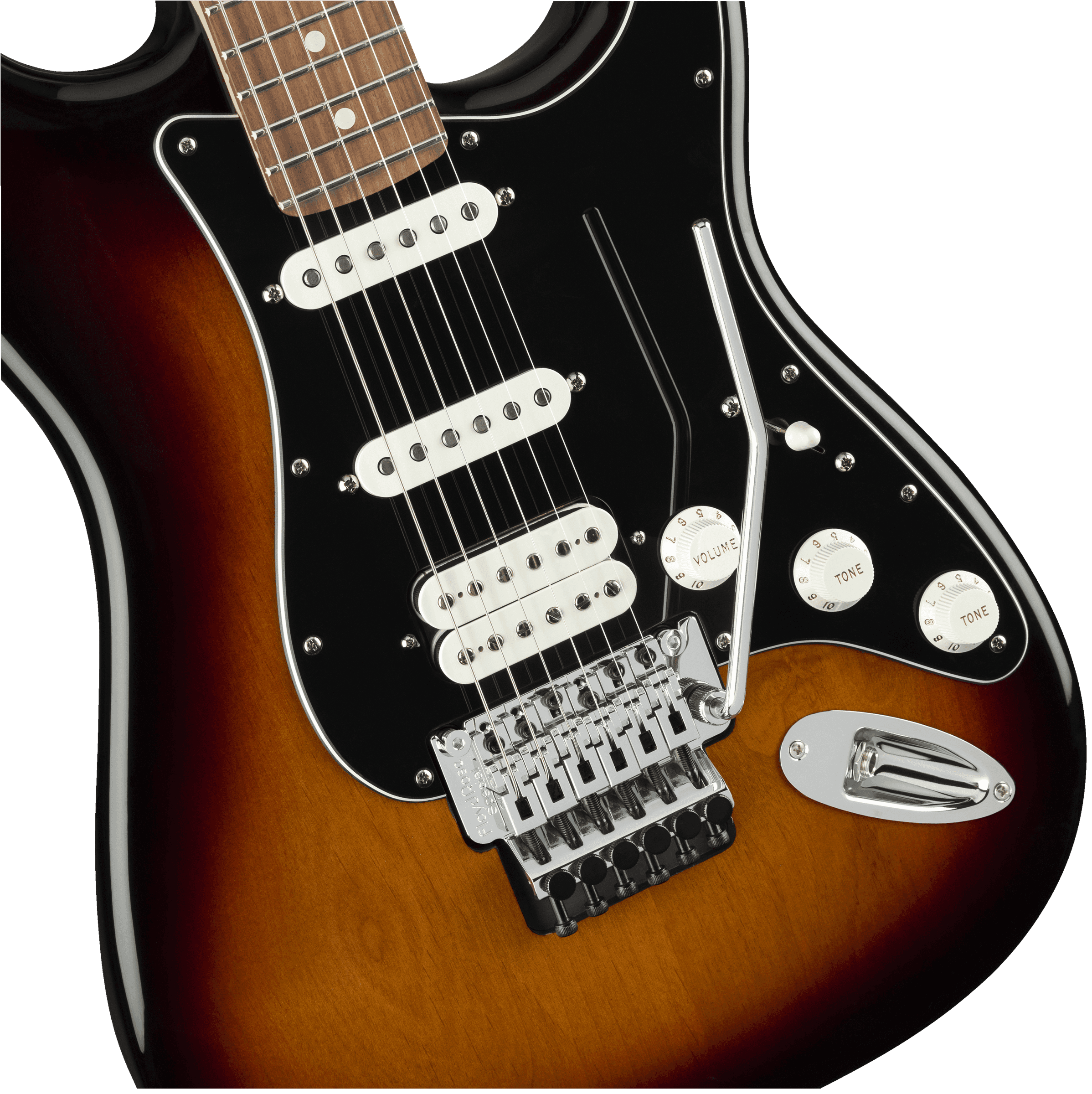 Guitarra Electrica Fender Player Stratocaster® with Floyd Rose®, Pau Ferro Fingerboard, 3-Color Sunburst 4