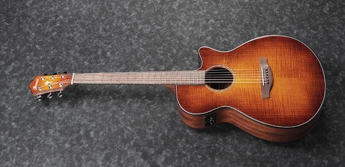 Guitarra Electroacustica Ibanez Aeg70-vintage Violin High Gloss 2