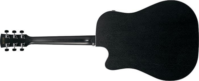 Guitarra Electroacustica Ibanez Art Wood Aw1040ce-weathered Black Open Pore 5