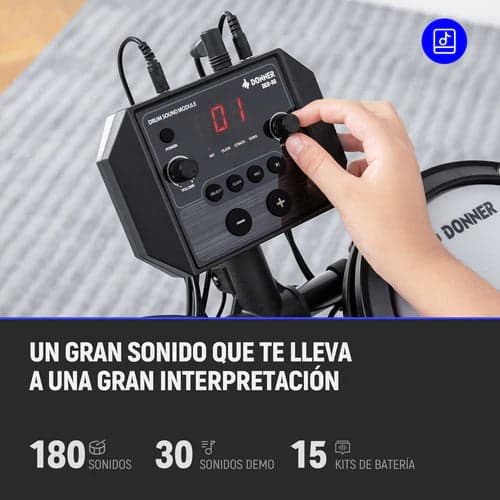 Bateria Electronica Donner Ec6757 Ded-80p 4