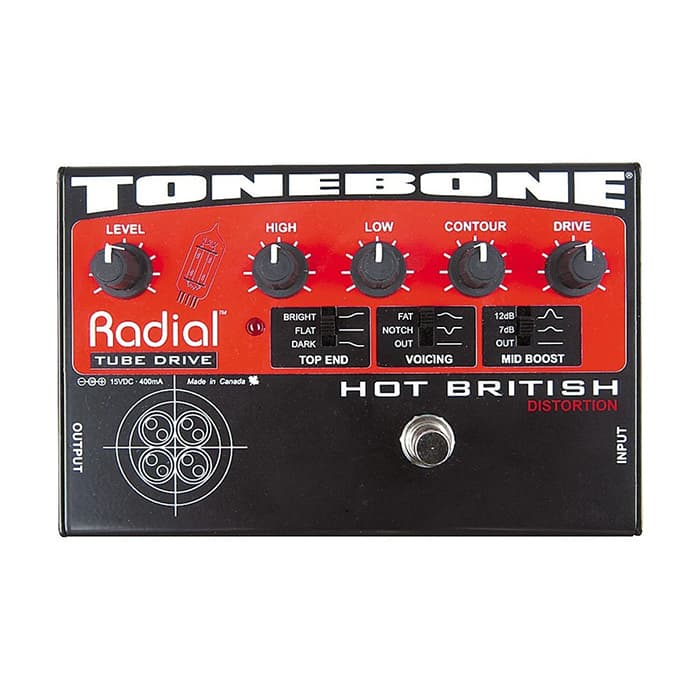 PEDAL RADIAL HOT BRITISH PARA GUITARRA