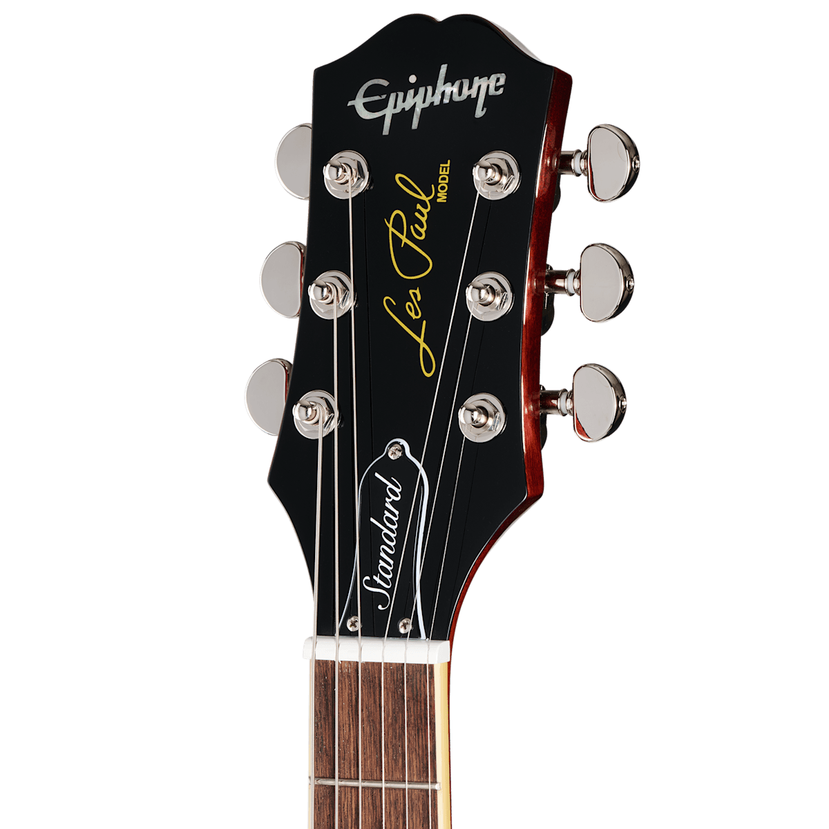 Guitarra Electrica Epiphone Lp Standard 60s Eiglp6itnh1 Iced Tea Burst Estuche 5