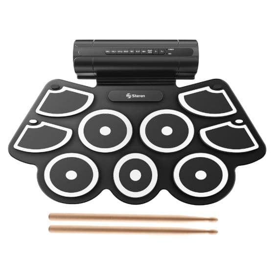 BATERIA ELECTRICA STEREN PORTABLE CON BOCINA INTEGRADA