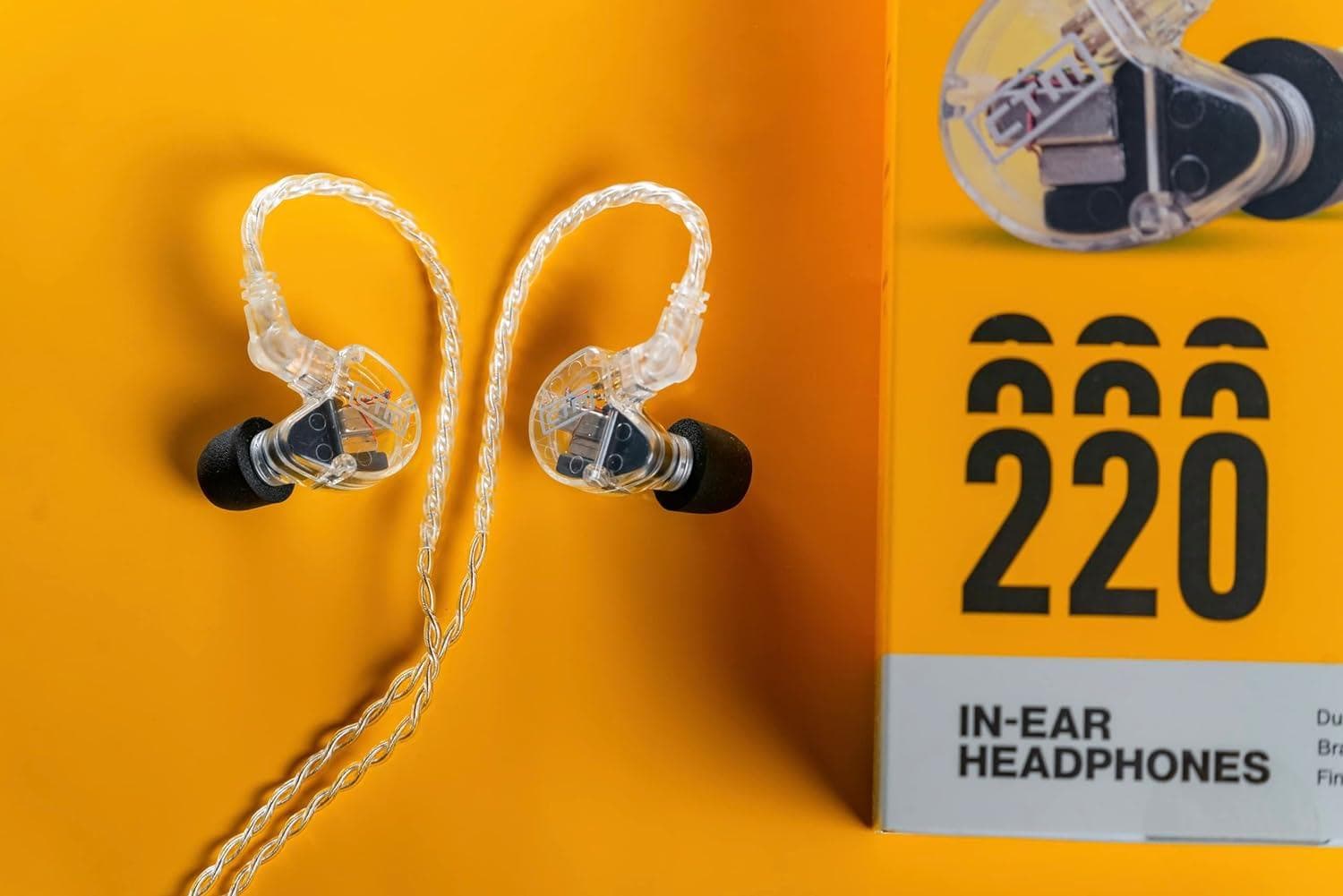 Audifono Ctm In Ears Ce220 Transparente 4