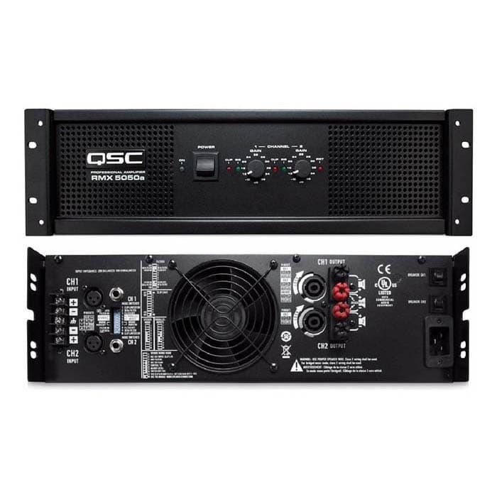 AMPLIFICADOR QSC RMX5050A 5,000W A 2 OHMS 2