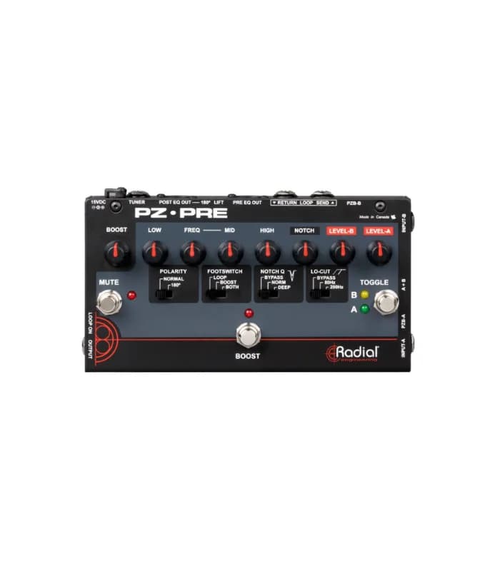 Preamplificador guitarra Radial PZ-Pre