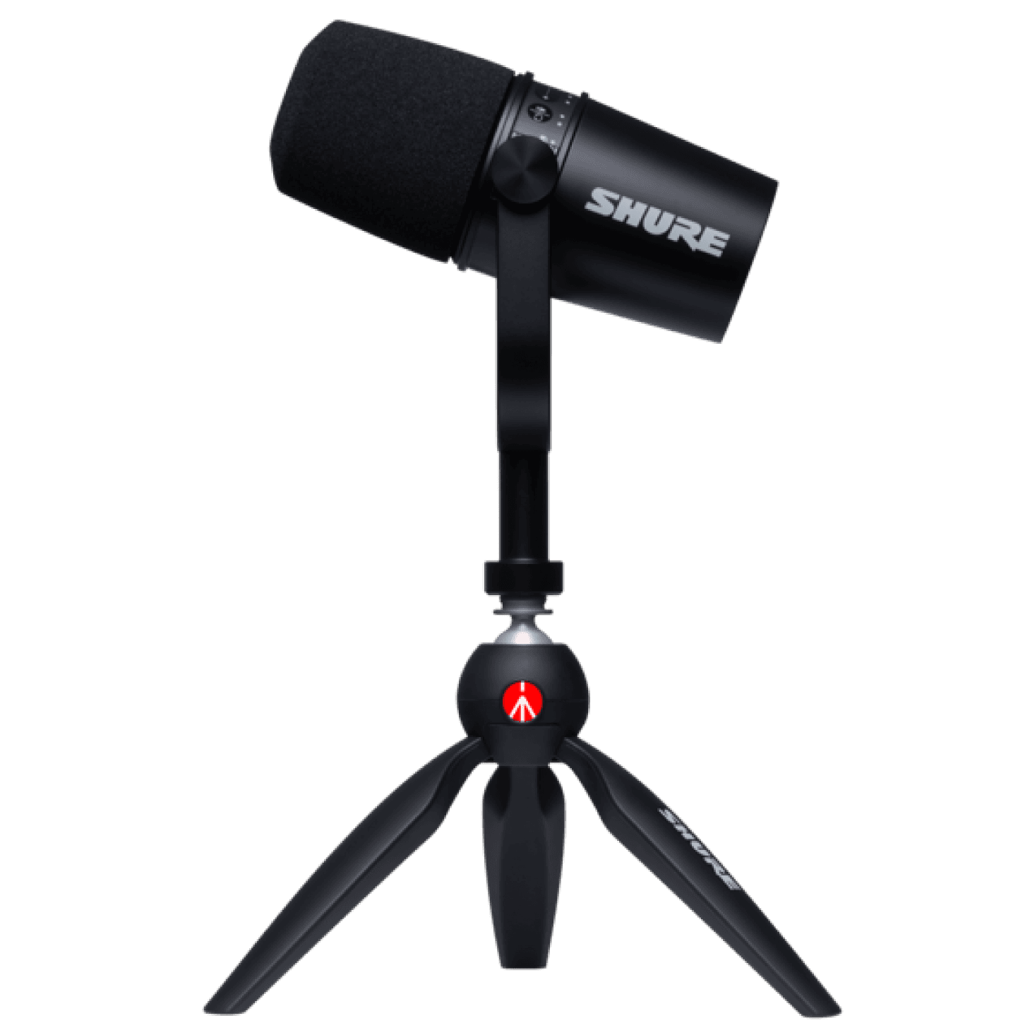 MICRÓFONO HÍBRIDO SHURE MOTIV MV7 CON TRÍPODE