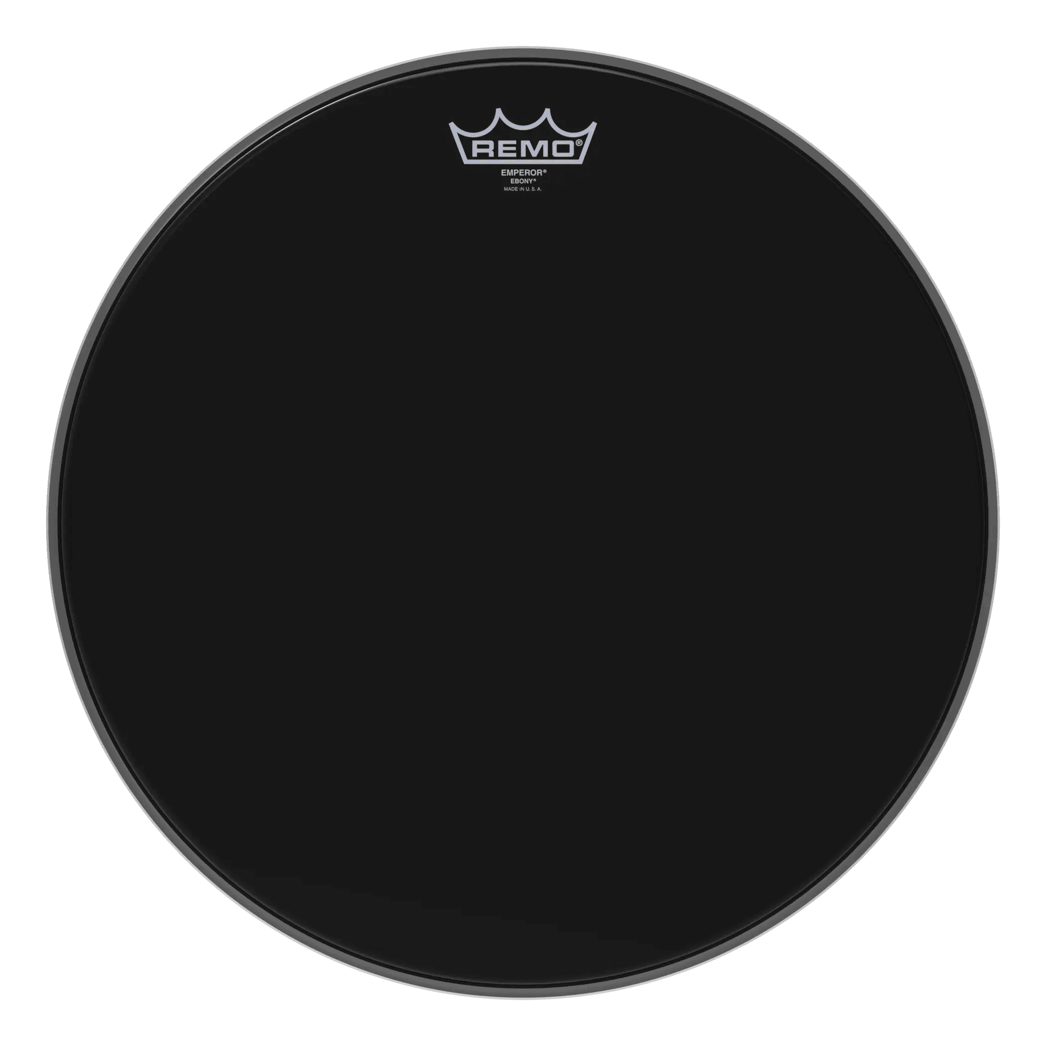 Parche Remo Emperor De 16 Negro Be-0016-es