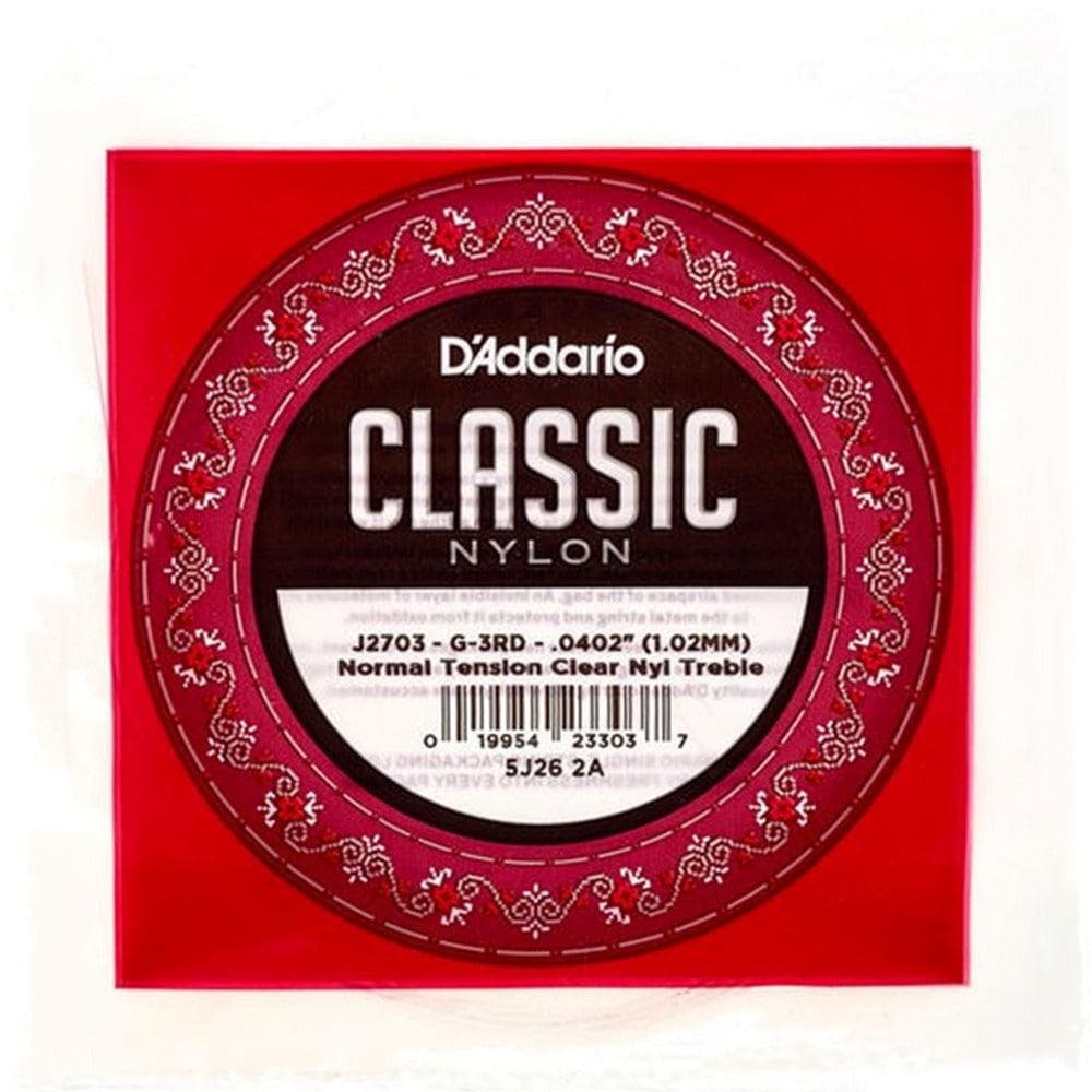 Cuerda D Addario J2703 Nylon 3ra