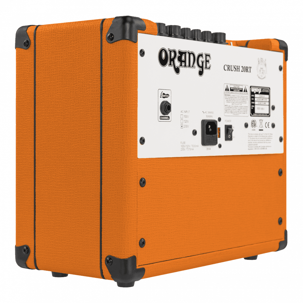 Amplificador Orange Crush 20rt Para Guitarra Electrica 3
