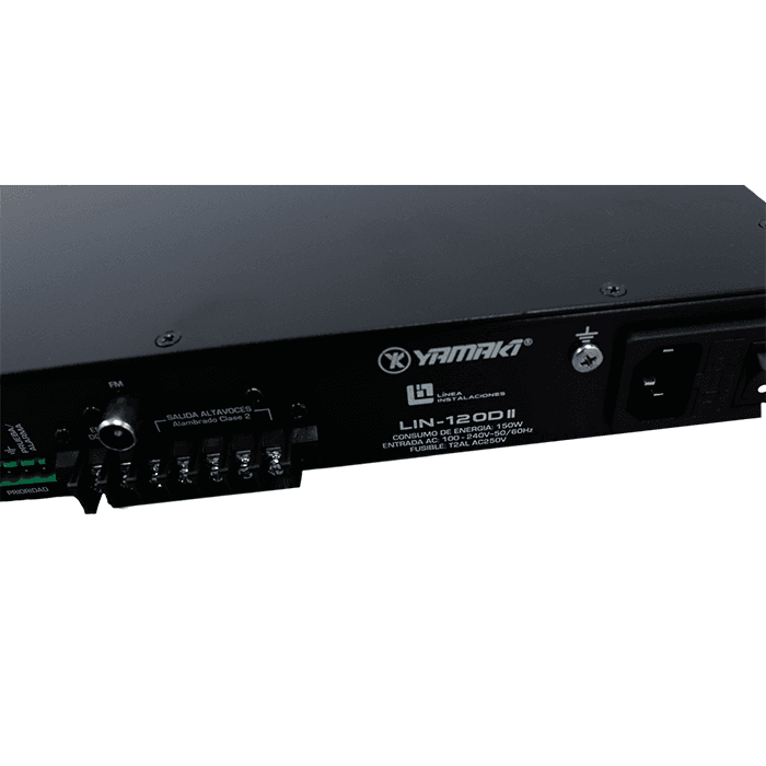 AMPLIFICADOR MEZCLADOR YAMAKI LIN-120D II DE 120 WATTS 2