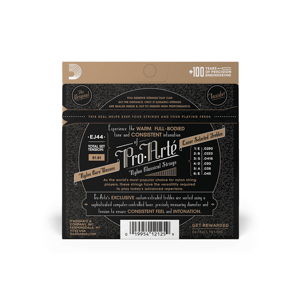 Encordado D Addario Proarte Guit Acust Ej44 2