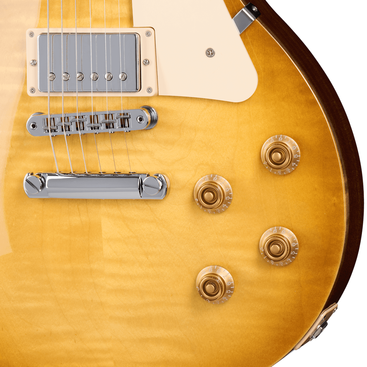 Guitarra Electrica Gibson Lp Studio Lpstaa01hbch1 Estuche 3