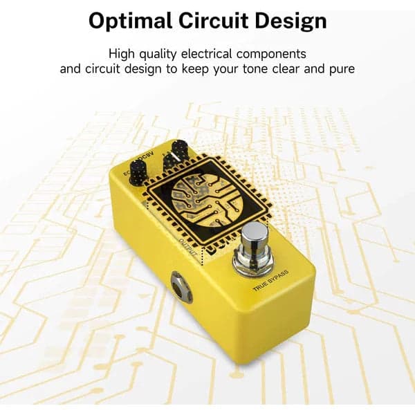 Pedal Donner Ec748 Yellow Fall Delay 3