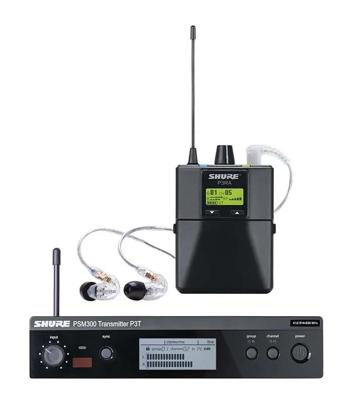MONITOREO INALÁMBRICO SHURE P3TRA215CL-J13
