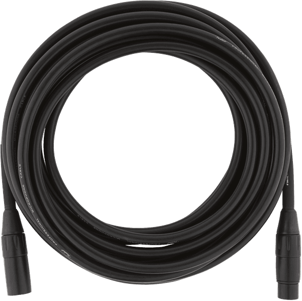 Cable Fender Microfono Professional Series Microphone Cable, 25', Black 0990820015 5
