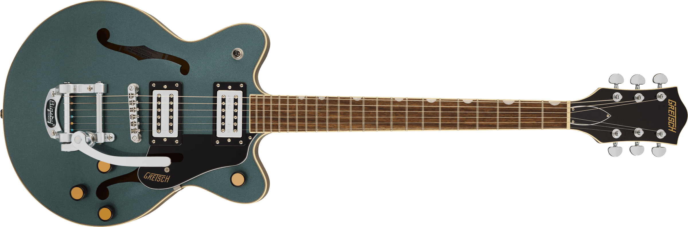 Guitarra Electrica Gretsch G2655T Strml Cb Jr Dc Gnmtl 2807200568