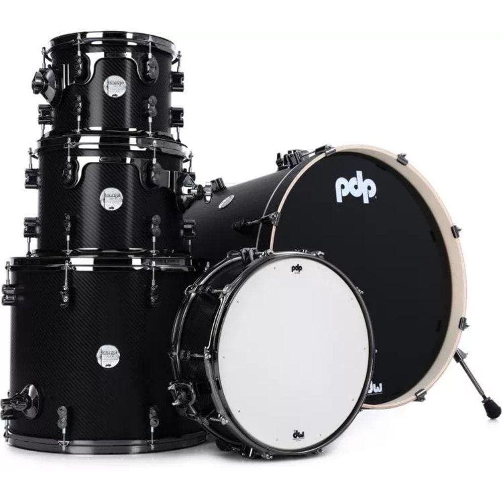 Bateria PDP Pdcm2215Cfb Fibra De Carbono 5 Pcs + Pdbhxwc15