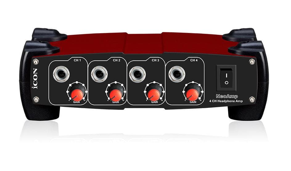 Amplificador De Auriculares Icon Neoamp Rojo
