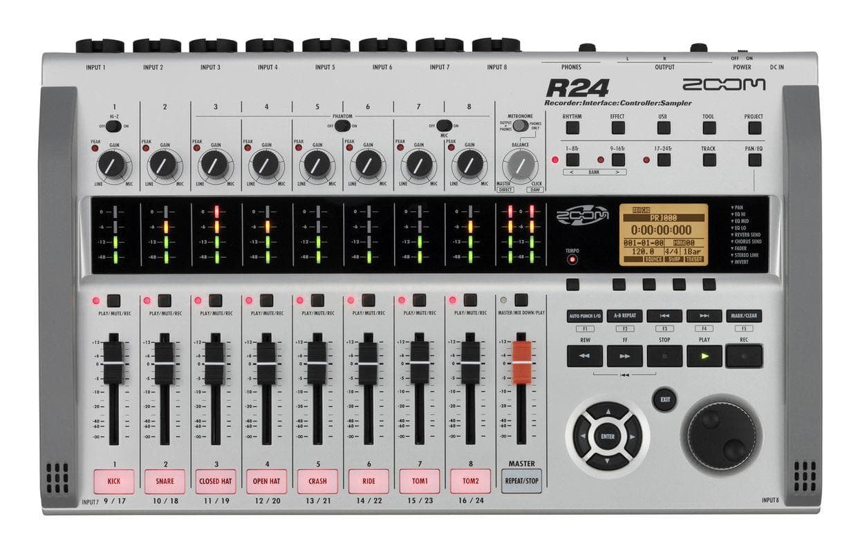 Grabadora Zoom Interfaz Controlador R24/120Gl 7