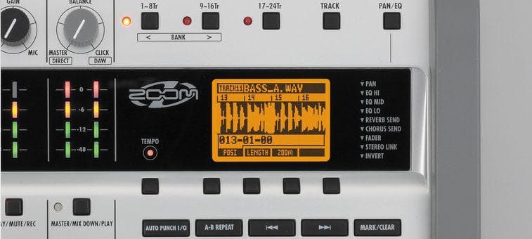 Grabadora Zoom Interfaz Controlador R24/120Gl 9