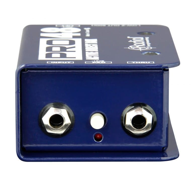 CAJA DIRECTA RADIAL PRO48 ACTIVA SENCILLA 3