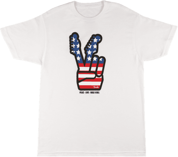 Camiseta Fender Peace Sing M 9137419406 2