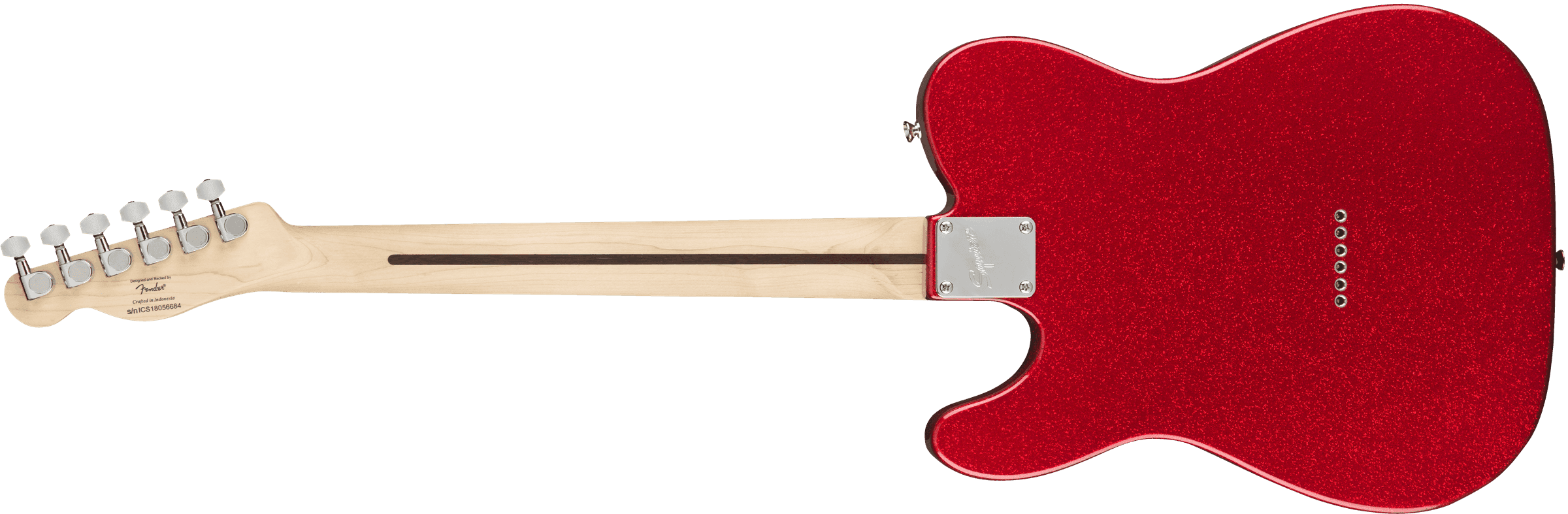 Guitarra Electrica Fender Squier FSR Bullet Telecaster, brillo rojo 0370045512 3