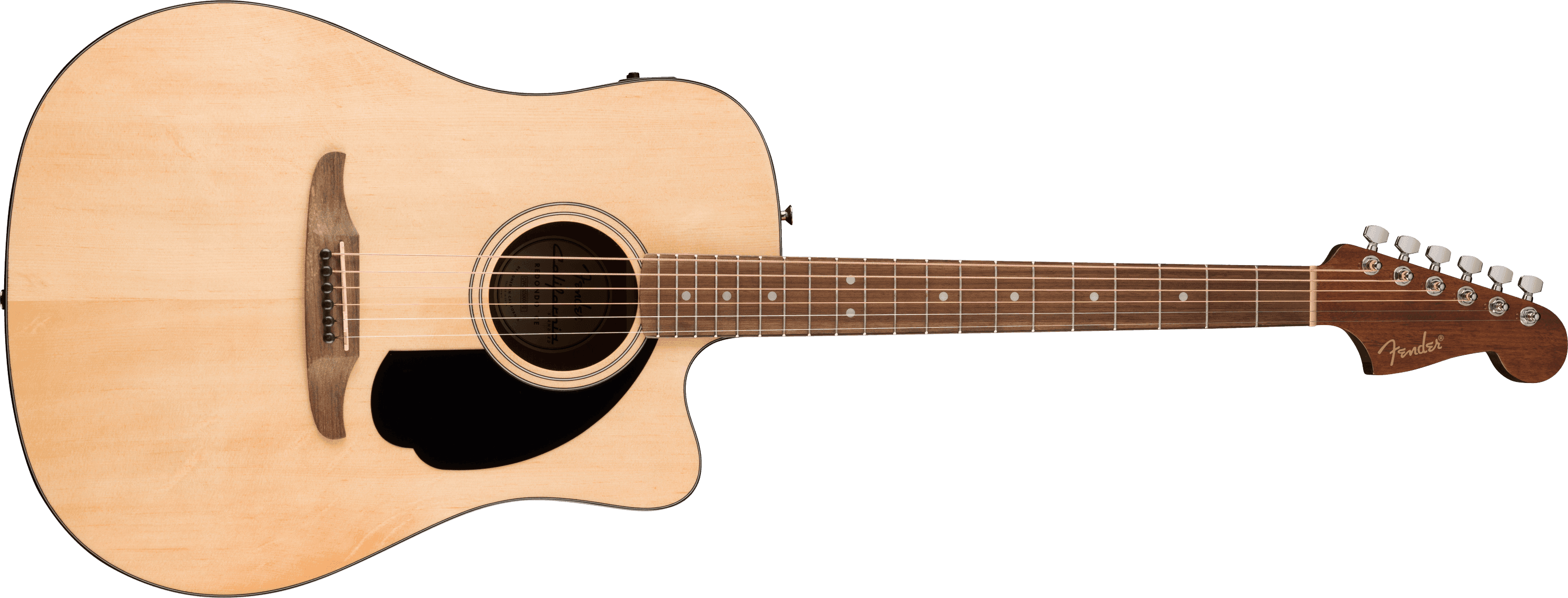 Guitarra Electroacustica Fender Ca Std Redondo  Bpg Nat 0974220521