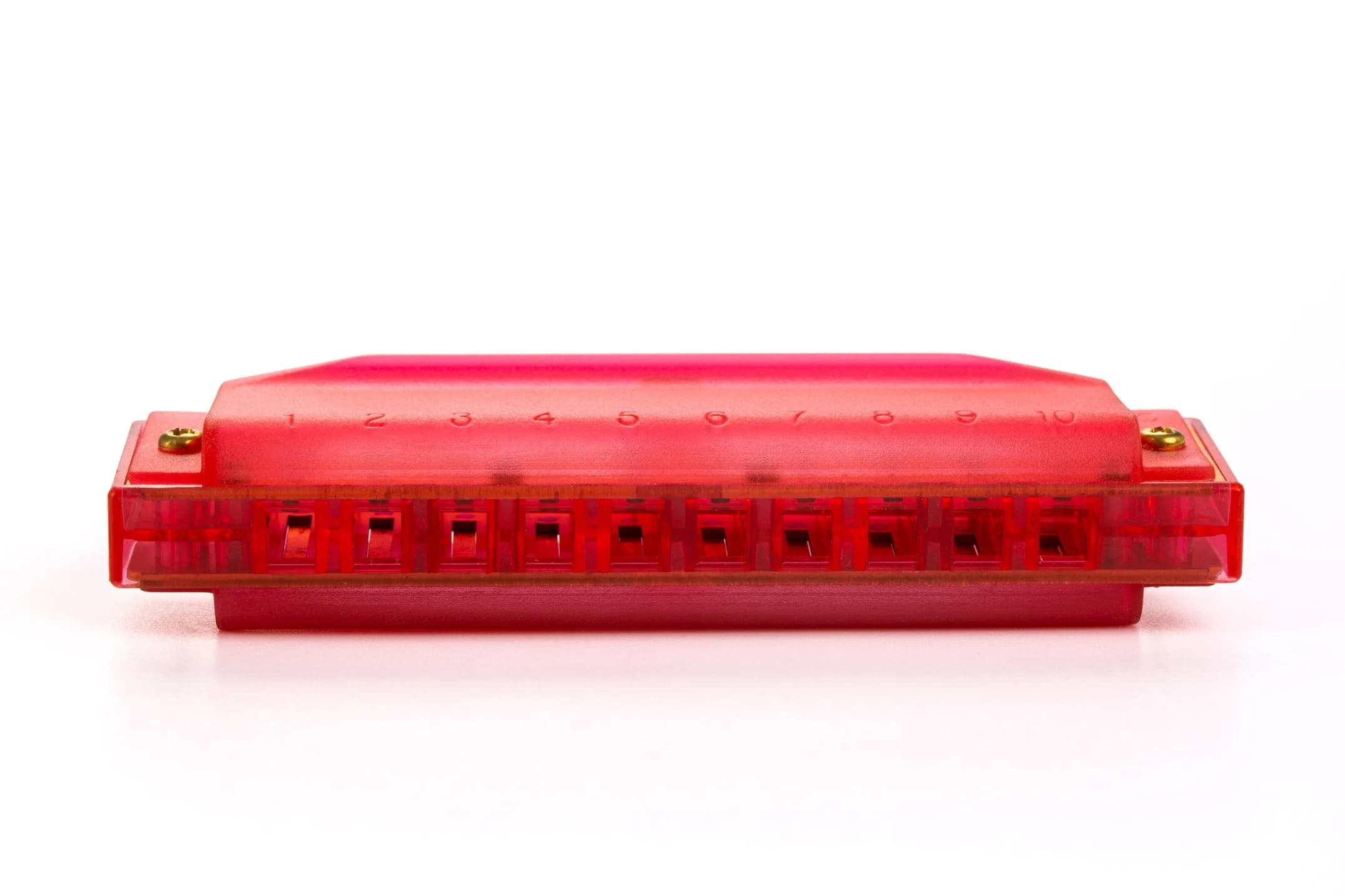 ARMONICA HOHNER TRASLUCENT HARP RED EN C