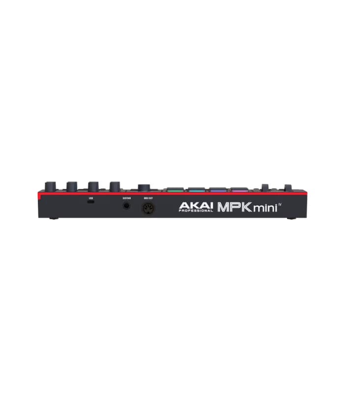 CONTROLADOR MIDI AKAI MPKMINI4B NEGRO