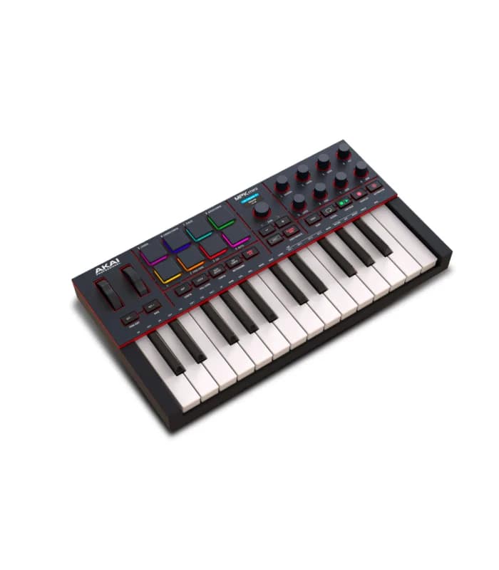 CONTROLADOR MIDI AKAI MPKMINI4B NEGRO 3