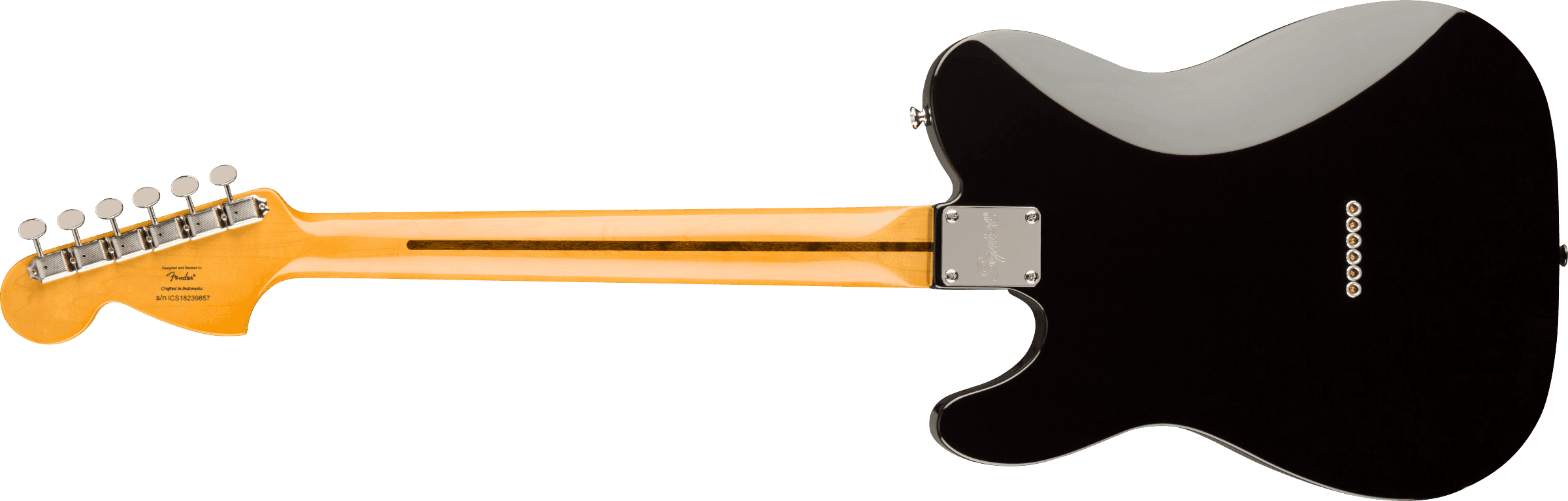 Guitarra Electrica Fender Squier Classic Vibe '70s Telecaster® Deluxe, Maple Fingerboard, Black 0374060506 2