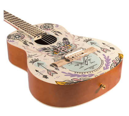 Guitarra Acustica Bamboo Indie Travel Gc-36-Indi 4