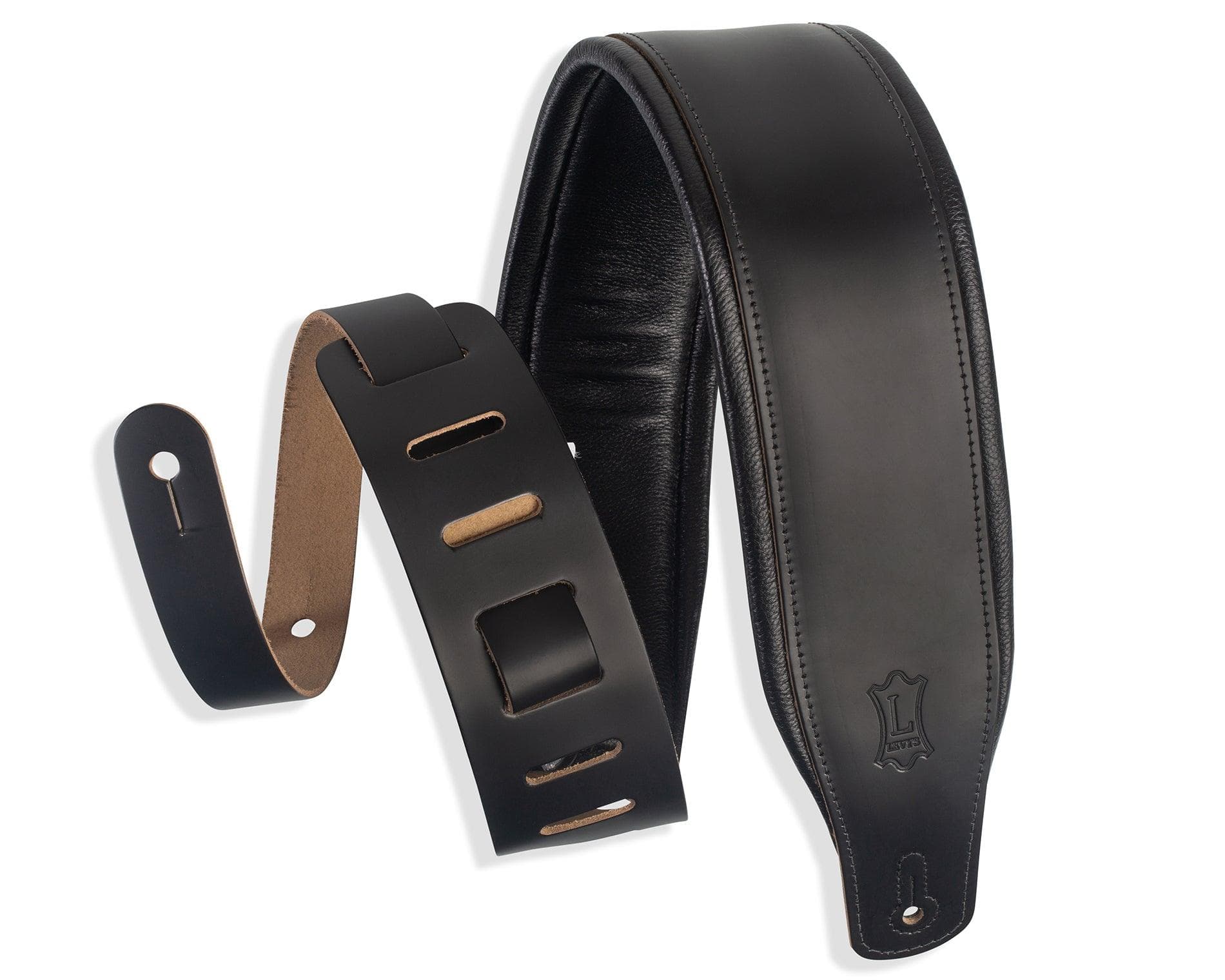 CORREA LEVYS GUITARRA/BAJO M26PD-BLK