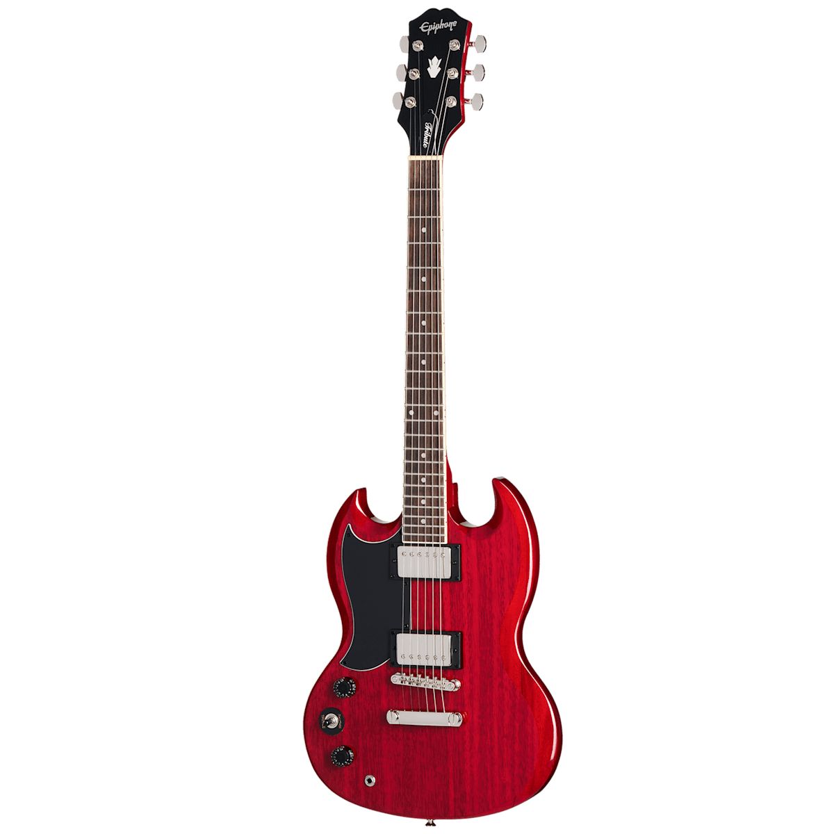 Guitarra Electrica Epiphone Sg Tribute E1sgtchnh1l Cherry Zurda