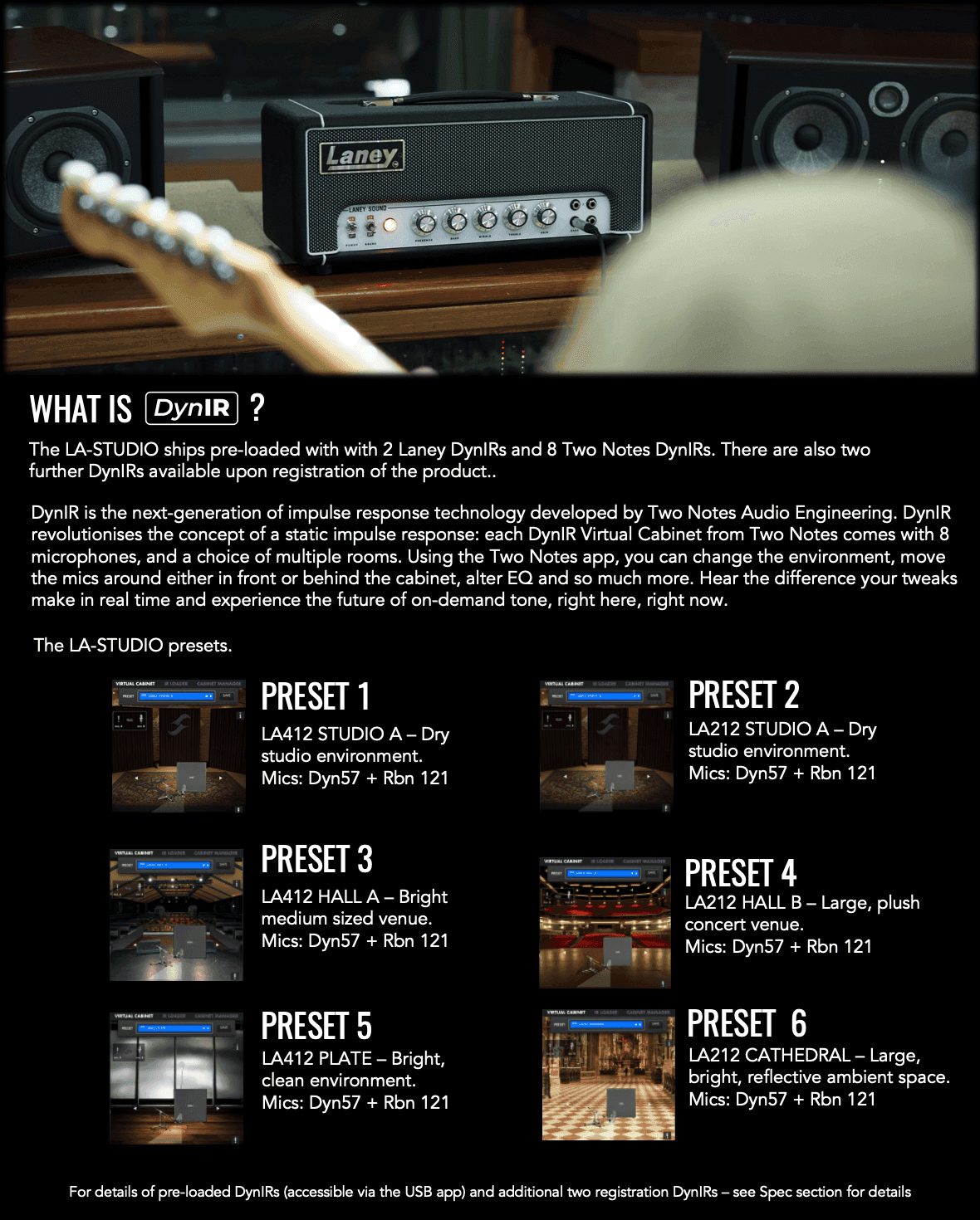 Amplificador Laney La-studio Cabezote Para Guitarra Electrica 4