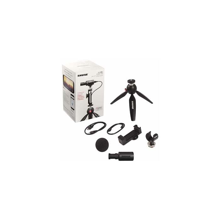 MIC DIGITAL PC/MÓVIL SHURE MOTIV MV88+ VIDEO KIT 7