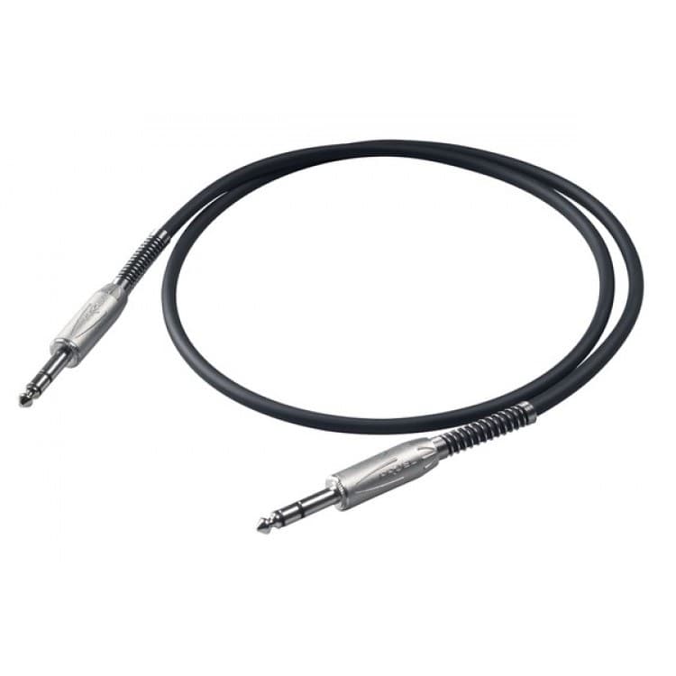 EXTENSION PLUG STEREO 1/4" A PLUG STEREO 1/4" PROEL BULK140LU1